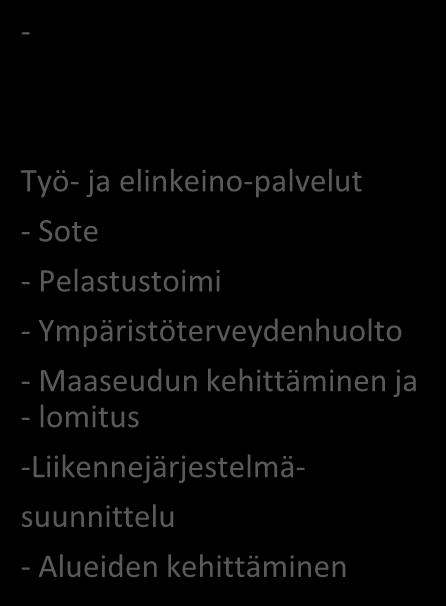 - Pelastustoimi - Ympäristöterveydenhuolto