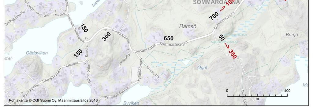 ajoneuvo- ja kevyen liikenteen verkkojen rakenne, yhteystarpeet, häiriöherkkyys ja liikenneturvallisuus, joukkoliikenne - tietekniset asiat, esim.