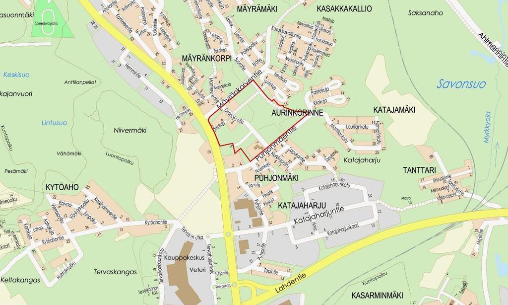 2016 Täydennys 22.2.2017 ASEMAKAAVAN MUUTOS KOSKEE kaupunginosan 23, Kymintehdas, kortteleita 255, 256, 294, 321 322, 348, 349 ja korttelin 323 osaa, puisto-, lähivirkistys-, leikkipuisto- ja