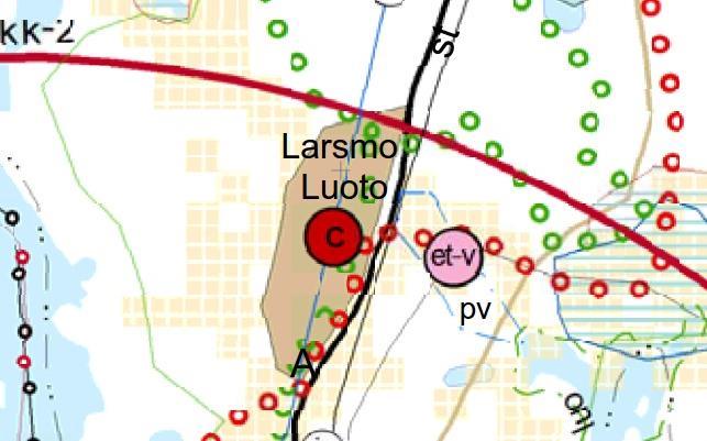 1-7 5.2 Ympäristön nykytila Alue on suurelta osin rakennettu voimassa olevan asemakaavan mukaisesti. Urheilukenttä alueen pohjoisosassa muodostaa noin 30 % alueen kokonaispinta-alasta.