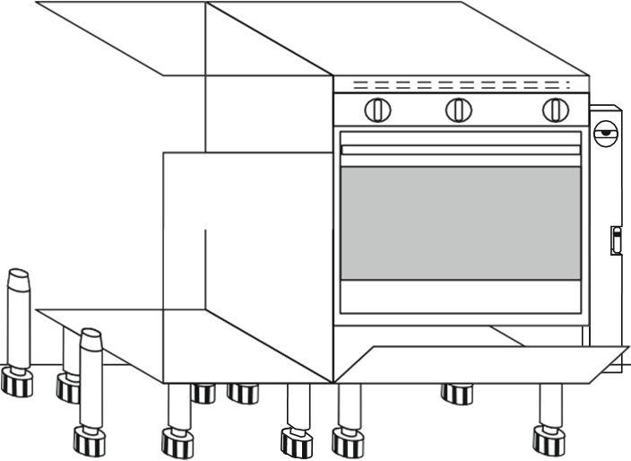 10/ Vaihe 10 Take out the oven from its compartment.