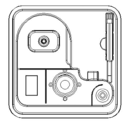 Beschreibung 1. Nachfülldeckel für Wasser 2. Öffnung für die Aromabox 3. Aromabox zum Auffüllen mit ätherischen Ölen oder ähnlichen Produkten 4. Dampfauslass 5. Wasserbehälter 6.