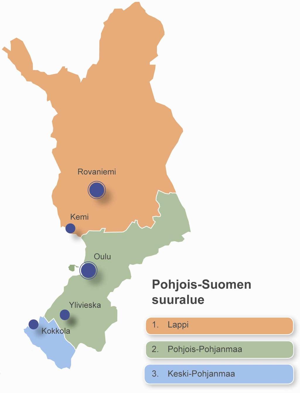 Kuudesta aluehallinnon virastosta kaksi uutta Ympäristölupavirasto Työsuojelupiiri Ympäristökeskukset Lääninhallitukset TE-keskukset Tiepiirit Aluehallintovirastot AVI / 6 kpl Peruspalvelu,