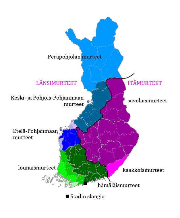 suomen itämurteet: läntiset ims.