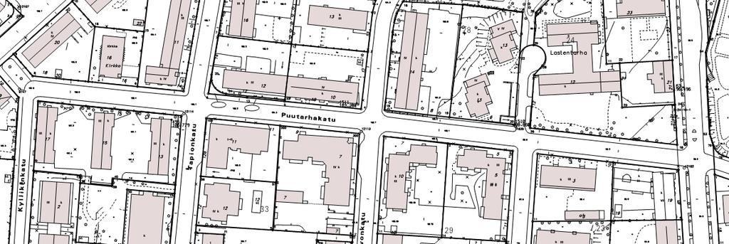 17 Kuva 18. Kaukolämpöputken poikkileikkaus. Pysäköintipaikkoja on yhteensä 46 kpl ja niiden käyttöaste on melko suuri. Käyttöastetta on tarkasteltu 5.4., 7.4. ja 12.4. ja todettu että noin 15 35 prosenttia paikoista on ollut tyhjinä.