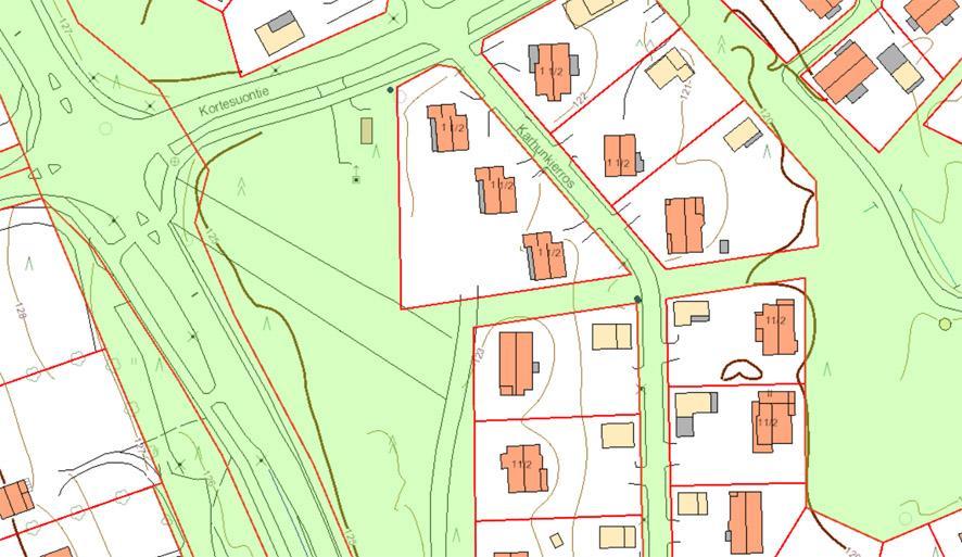 Maanomistus Muutettava alue ja sen viereiset yleiset alueet ovat kunnan omistuksessa. 3.2 Suunnittelutilanne Kaava-aluetta koskevat suunnitelmat, päätökset ja selvitykset -.