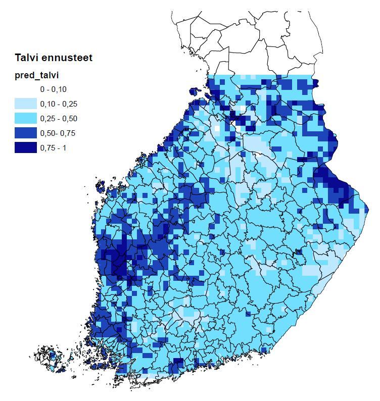 Metsäpeuralle sopivien