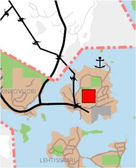 ote ajantasayleiskaavasta Jyväskylän yleiskaavassa, jonka kunnanvaltuusto on hyväksynyt 10.11.