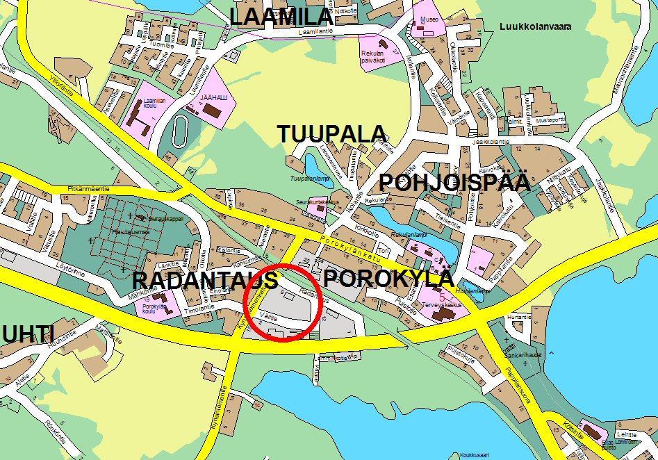 2 1 PERUS- JA TUNNISTETIEDOT 1.1 Tunnistetiedot Alueen nimi: Radantaus 136 Kunta: Nurmeksen kaupunki Kaupunginosa: Radantaus 136 kaupunginosa Korttelit ym.