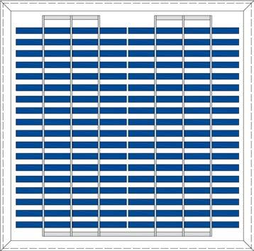 EDESTÄ TAKAA RAKENNEKUVA ULKOPINTA 3,2 mm karkaistua lasia, hyvä