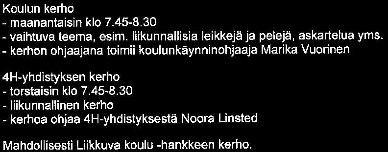 Harhalan koulu Sivu 3/6 Lukuvuonna 2017-2018 Harhalan koulun erityisenä painopistealueena on tieto- ja viestintäteknologinen osaaminen (L5).