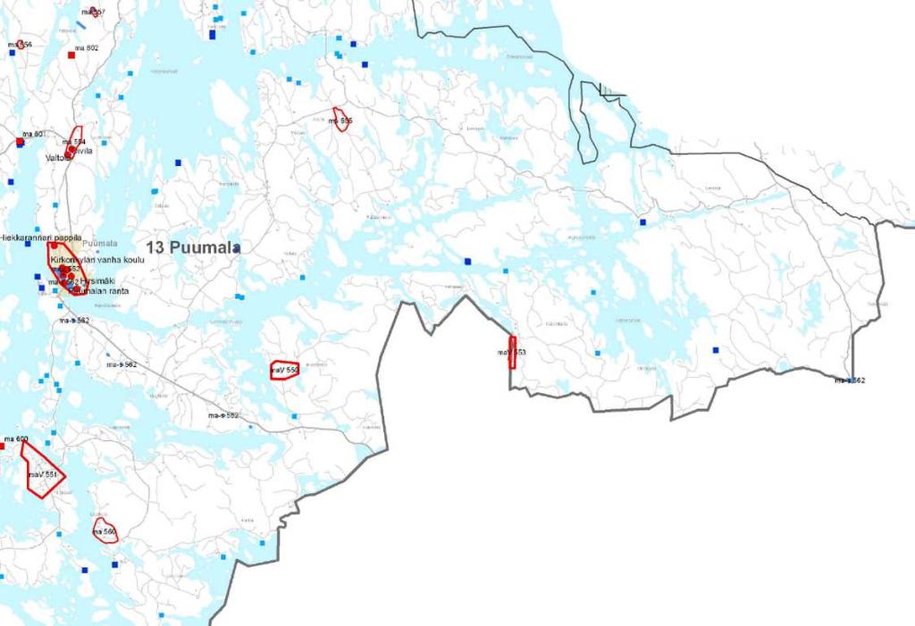 Painopiste suunnittelussa on ollut rantarakentamisessa, joka on laadittu oikeusvaikutteisena suoraan ohjaamaan rakennuslupien myöntämistä.