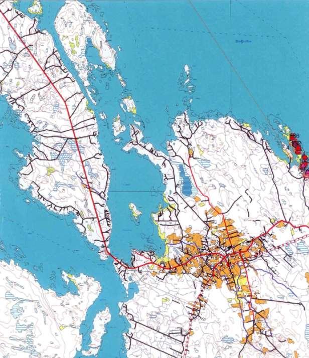 Moikipään uimaranta Kuvio 1. Moikipään uimaranta ympäristöineen (1:20 000). 3. UIMARANNAN KUVAUS 3.
