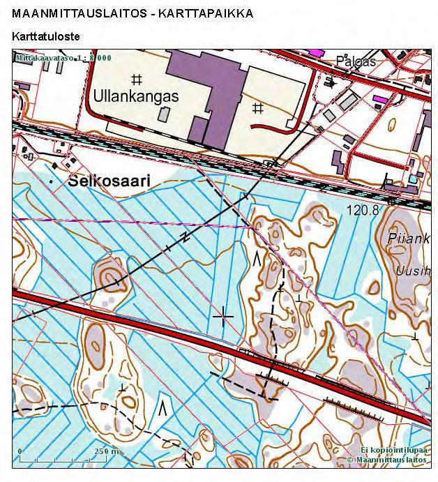 5 LIITE 2 Selkosaaren palstan lähisijainti Piiankallion luonnsuojelulalueen vieressä.