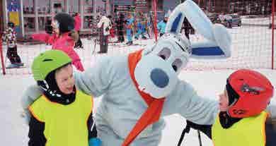 Ski Resortin alue tarjoaa myös paljon muuta.