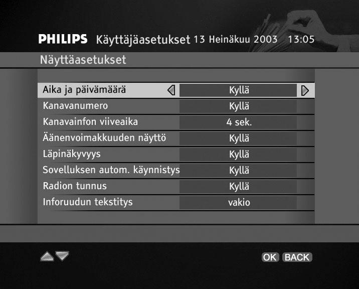 8.2.1 PIN-koodi PIN-koodilla tarkoitetaan henkilökohtaista 4-numeroista salasanaa, jonka avulla voit valvoa vastaanottimen käyttöä. Vastaanottimessa on alunperin koodi 1234.