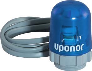 Uponor Vario PLUS -suunnanvaihto-osia käytetään asennettaessa putkipiiri tai kulmakappale 180 asteen kulmaan.