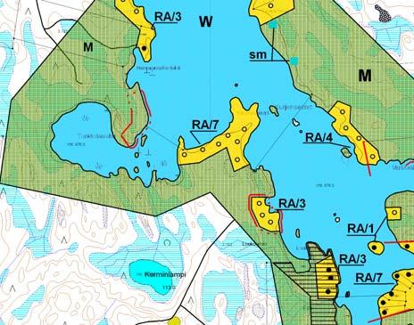 Kaava on saanut lain voiman. Ote yleiskaavasta on esitetty seuraavissa kuvissa. Muutosalueet on osoitettu punaisella katkoviivalla.