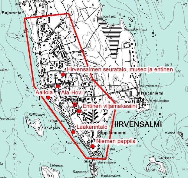 Kuva: Maakuntakaavasta kulttuuriperinnön osalta Kuva: Yleiskaava Voimassa olevassa