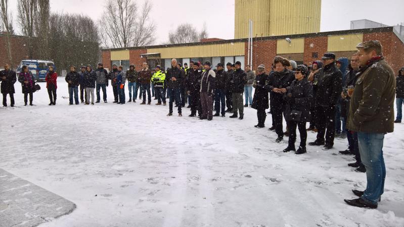 Kuvassa: Juhlapuhe ja puhdistamon vihkiminen käyttöön, Mika Rontu, Suomen Vesilaitosyhdistys Ry:n apulaisjohtaja. Mika Rontu korosti puheessaan mm.