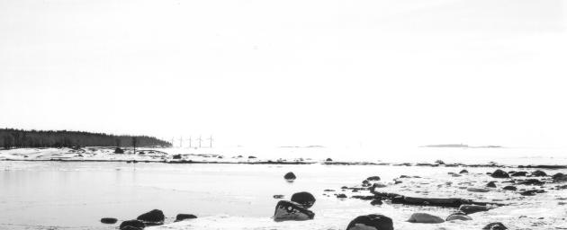 Sijoitusalue A Näkymä Lauttasaaren Vattuniemenkärjestä etelään MELKKI RYSÄKARI Objektiivi: 50 mm Myllyjen lukumäärä: 12 kpl