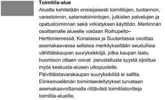erikoistavarakauppaa sekä lisäksi