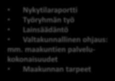 maakuntien palvelukokonaisuudet