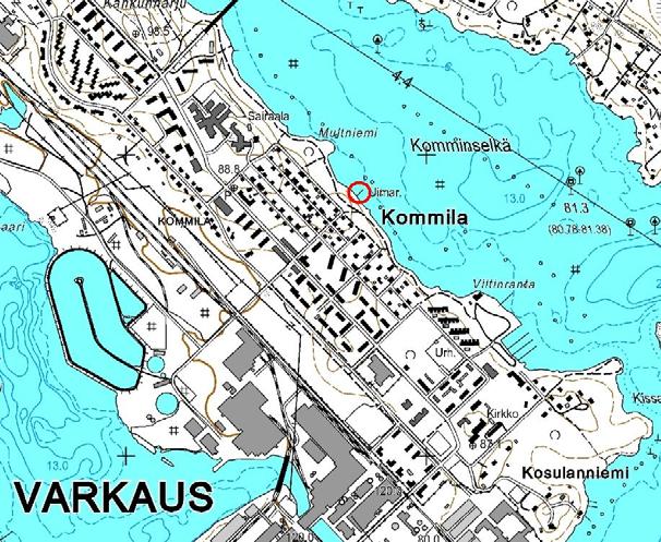 Markus Saarinen Kesä-Heinäkuu 2010 UIMAVESIPROFIILI KOMMILAN UIMARANTA 1. YHTEYSTIEDOT 1.