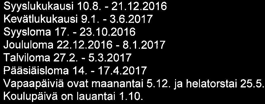 Postiivinen ajattelu yritetään jalkauttaa arkeen. Myös huoltajat on otettu mukaan lukuvuoden teemaan, rohkaisemalla heitä positiivisten asioiden havainnoimiseen arkielämässä.