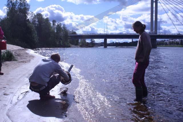 Kaivauksella otettiin useita maanäytteitä erityisesti kaivausalueelta 1 ja yksi myös kaivausalueelta 4. Kaikki näytteet ovat sirpalekivivyöhykkeestä.