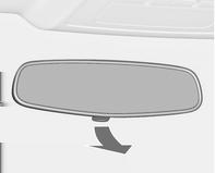 Jos autoa vasten sähkötoimisesti käännetty peili on käännetty käsin ulos, niin painettaessa käyttösäädin alas vain toinen peili kääntyy ulos sähkötoimisesti.