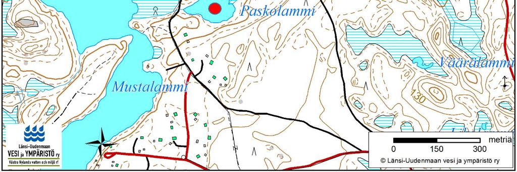 MML (Maastotietokanta 1/2016) Vuoden 2016 näytteet otti sertifioitu näytteenottaja Arto Muttilainen ja analyyseistä vastasi Länsi-Uudenmaan vesi ja ympäristö ry:n laboratorio, joka on