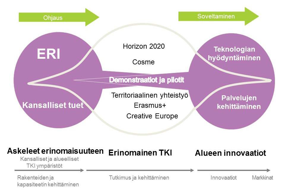 Rahoituksen kohteena on yhteisiä toimialoja kuten maaseudun mikroyritysten kehittäminen, matkailu, bio-energian tuotanto ja T&K, saavutettavuus sekä uusiutuva energia. 6.1.