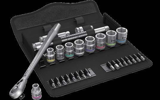 TORX 1 x TX 10x25; 1 x TX 15x25; 1 x TX 20x25; 1 x TX 25x25; 1 x TX 30x25; 1 x TX