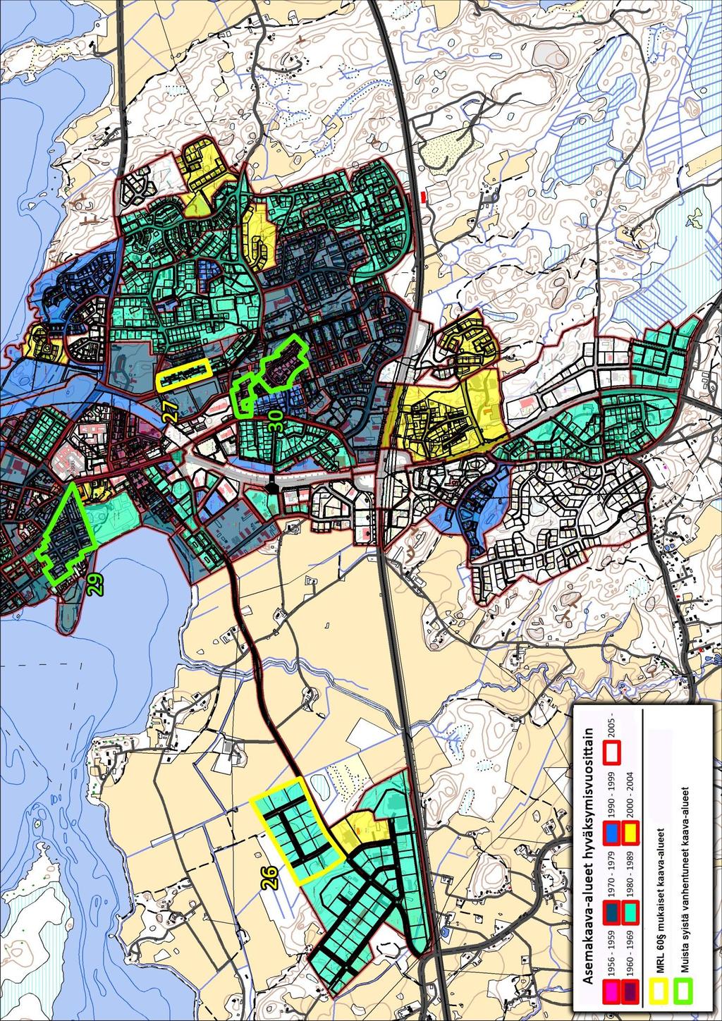 Sastamalan kaupunki Kartta