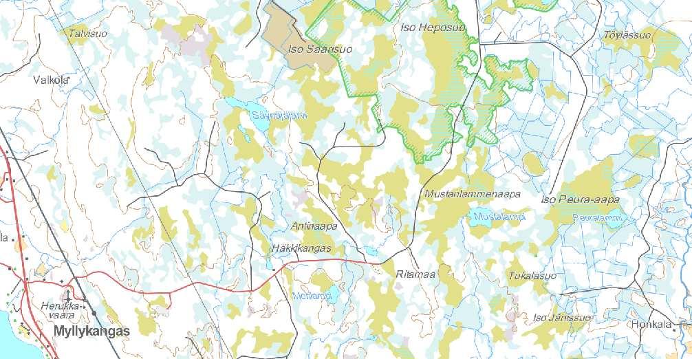 FCG SUUNNITTELU JA TEKNIIKKA OY Melu- ja varjostusmallinnukset 22 25) 21.4.