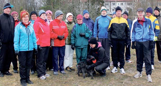 Joka ainoa tiistai näiden vuosien aikana on lenkkeilty. Juhlapäivän suorituskerta oli nro 1306. Yksittäisiä suorituksia on kertynyt kaiken kaikkiaan 19 986.