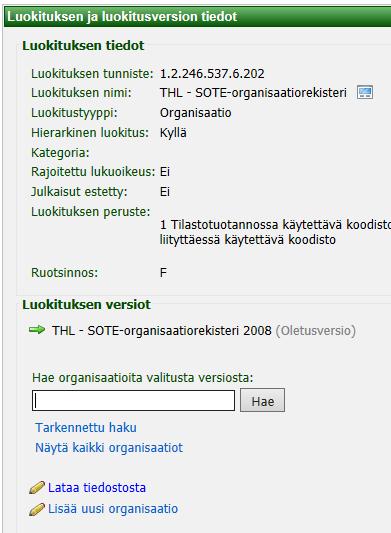 6. Tietojen lataus - takaisin lataussivulle Jos on tullut paljon uusia tai muuttuneita yksiköitä, on usein helpompi tehdä lisäykset ja muutokset Excelissä ja tallentaa muutokset