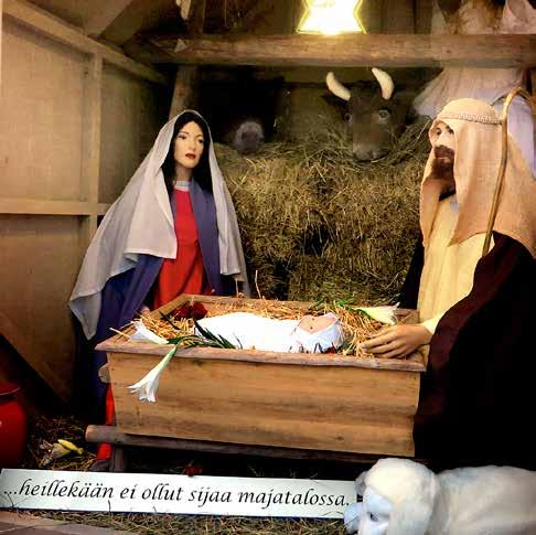 Jouluseimi Kuva: Leinot/Naantali kutsuu vanhankaupungin puistoon Matka jouluun alkaa ensimmäisestä adventista 27.11. Adventti on jo juhlaa.