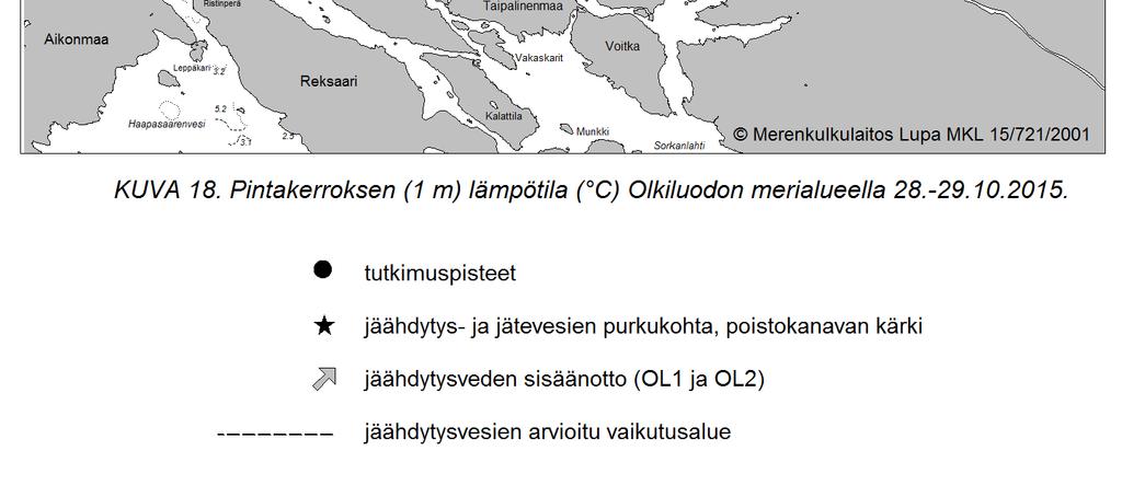 42 (60) OLKILUODON LÄHIVESIEN