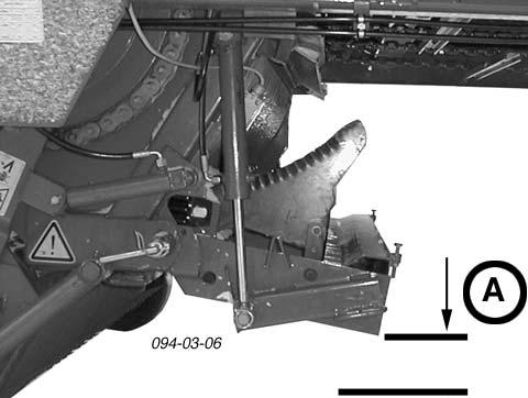 Ulkopuolinen silppuriterien hallinta Silppuriterien huoltamiseksi terät voidaan kääntää ulos ja sisään näppäimillä (57).
