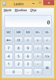 Laskin (Calculator) Windows-käyttöjärjestelmät ovat vuosia tuoneet mukanaan Laskin (Calculator) -apuohjelman.