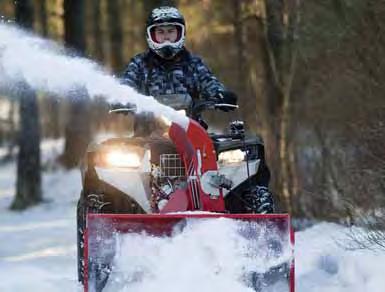 mahdollistaa helpon ja nopean kiinnityksen mönkijään.