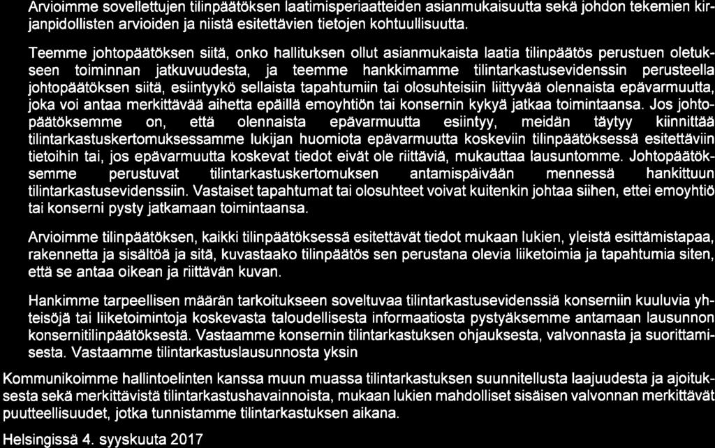 Titanium Holding Oy Ti I i nta fua stu ske to m u s tilikaudelta 1.1.-31.1 2.