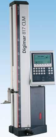 DIGIMAR 817 CLM Korkeusmittalaite Quick Mode -pikatoiminto. Nopeat ja erittäin tarkat mittaukset 2D USB RS232C alk. 4.