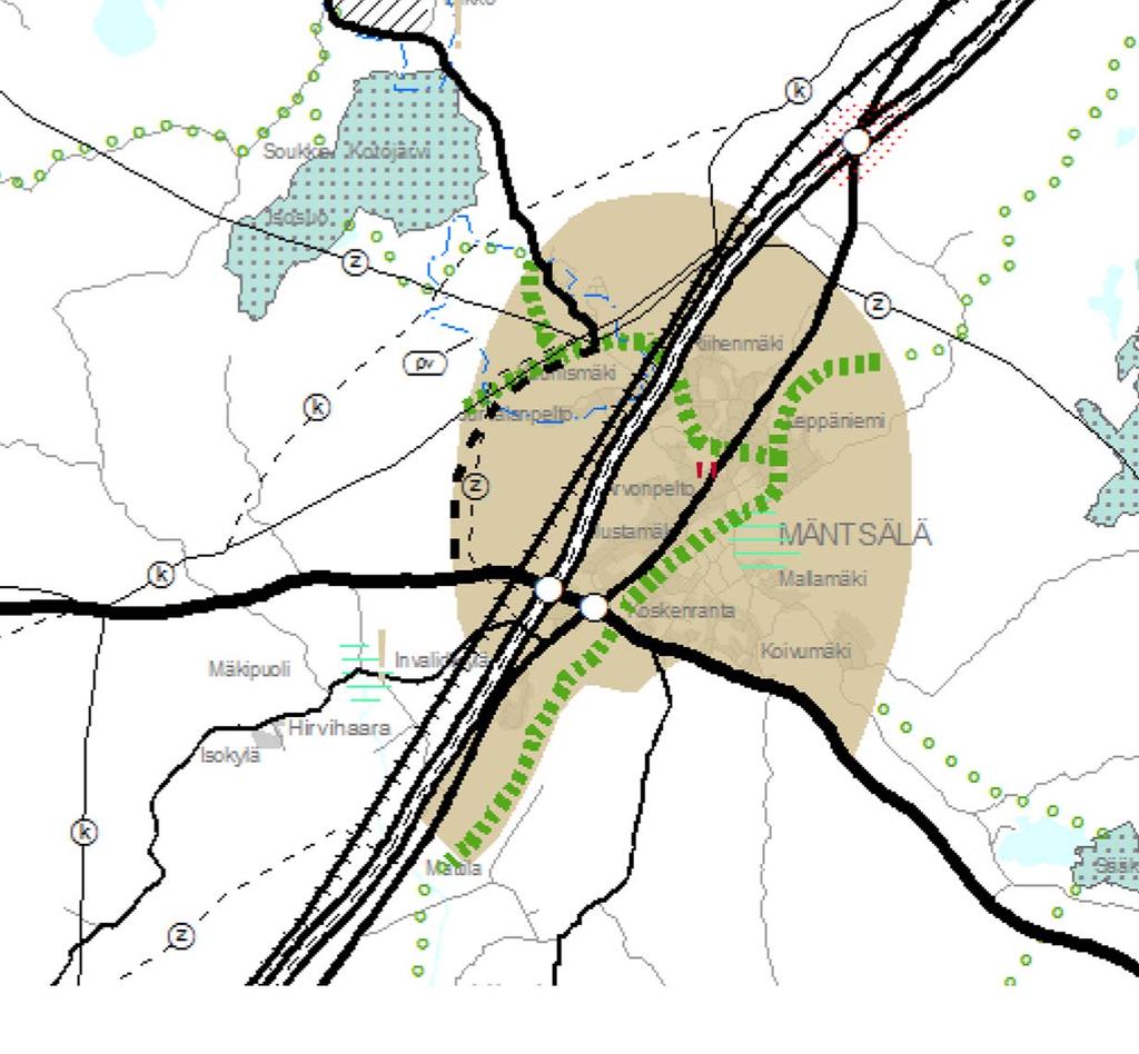 12 3.2 Suunnittelutilanne 3.2.1 Maakuntakaava Uudenmaan