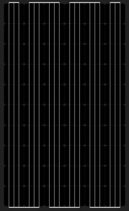 SI-ESF-M-BIPV-SM-M125-60 Maksimiteho (Pmpp) Wp 160 165 Jännite maksimiteholla (Vmpp) Volttia 30,5 30,67 Virta maksimiteholla (Impp) Ampeeria 5,26 5,38 Avoimenpiirin jännite (Voc) Volttia 37,5 37,72