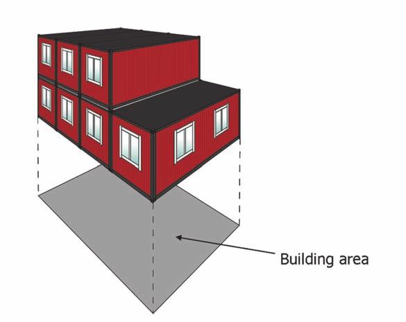 2 Määritelmät 2.1 Työmaaparakki ja työmaaparakin pohjan pinta-ala Työmaaparakki on parakkiyksiköistä ( konteista ) koottu tilapäinen työmaarakennus.