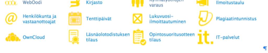 www.uva.fi > Opiskelijan työkalut 6.9.