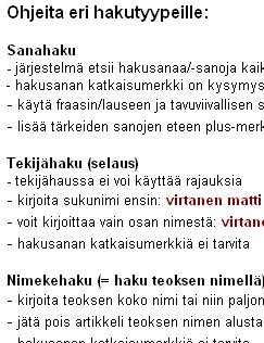 ): Kurssikirjoj voit hke snhull littmll hkusnksi kurssin tunnuksen, esim. PYJ10. Snhull voit hke kirjoj myös kirjn käsittelemän iheen mukn. Voit ktkist snn?